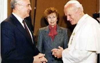 S. Giovanni Paolo II e Gorbaciov - Giovanni Paolo II